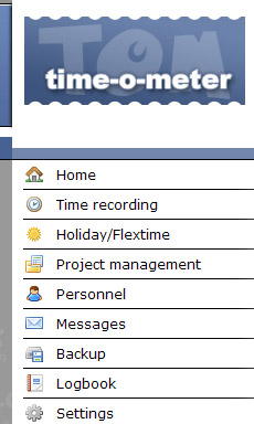 workingtime recording with Time-O-Meter